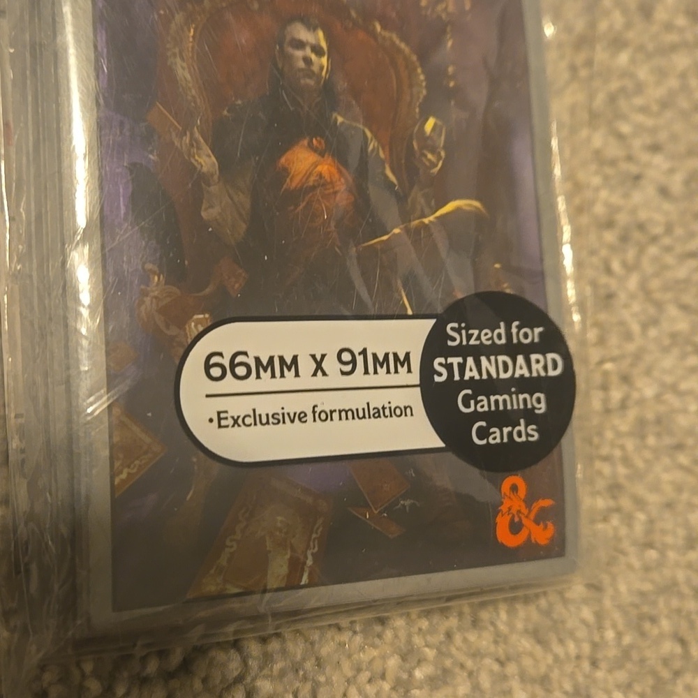 Dungeons & Dragons Deck Protector Sleeves 50pk - Picture 3 of 6